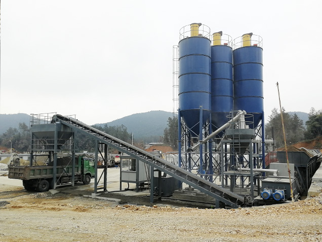 WCB600水泥穩(wěn)定土廠拌設備